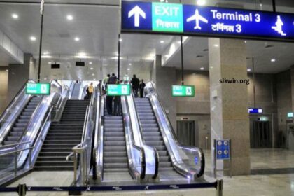 IGI Airport Terminal 3 Metro Station