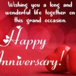 Wedding Anniversary Wishes in Eng