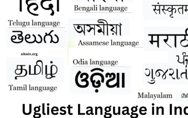 Which Is the Ugliest Language in India