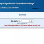 www.gseb.org Result 2023 Std 10