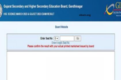 www.gseb.org Result 2023 Std 10