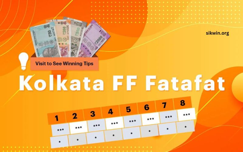 Kolkata Ff Fatafat Result Today