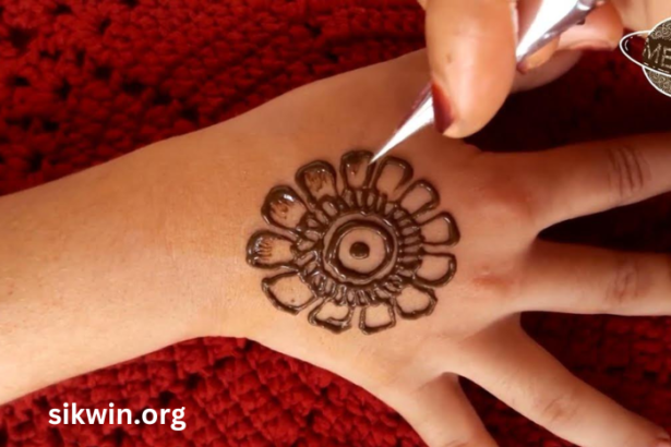 Cute SimpleWedvx2-Pwl4= Simple Mehndi Designs For Kids